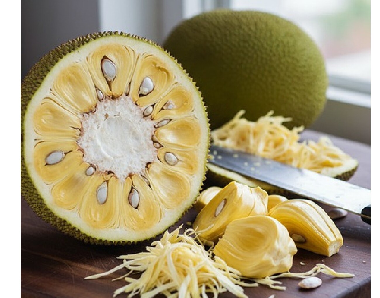 Raw Jack Fruit Cut (Ready to Cook)